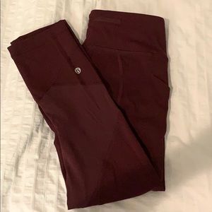 Lululemon capri length with pockets
